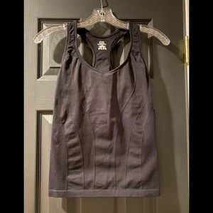 Black Fitted Workout Tank